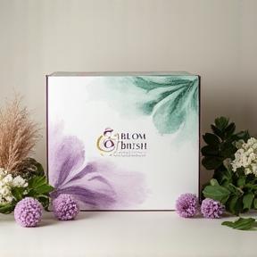 Visual representation of the Annual Radiance subscription box with a bonus gift icon
